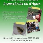 Inspeccio del riu Agres