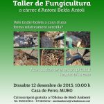 CARTELL TALLER FUNGICULTURA