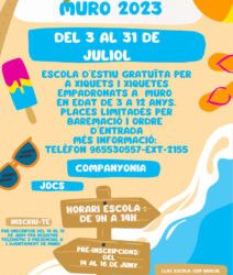 ESCOLA D’ESTIU 2023-LLISTAT ADMESOS