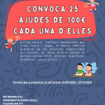 CONVOCATÒRIA 25 AJUDES, DECRET RECTIFICACIÓ D'ERRADES I RESOLUCIÓ DEFINITIVA