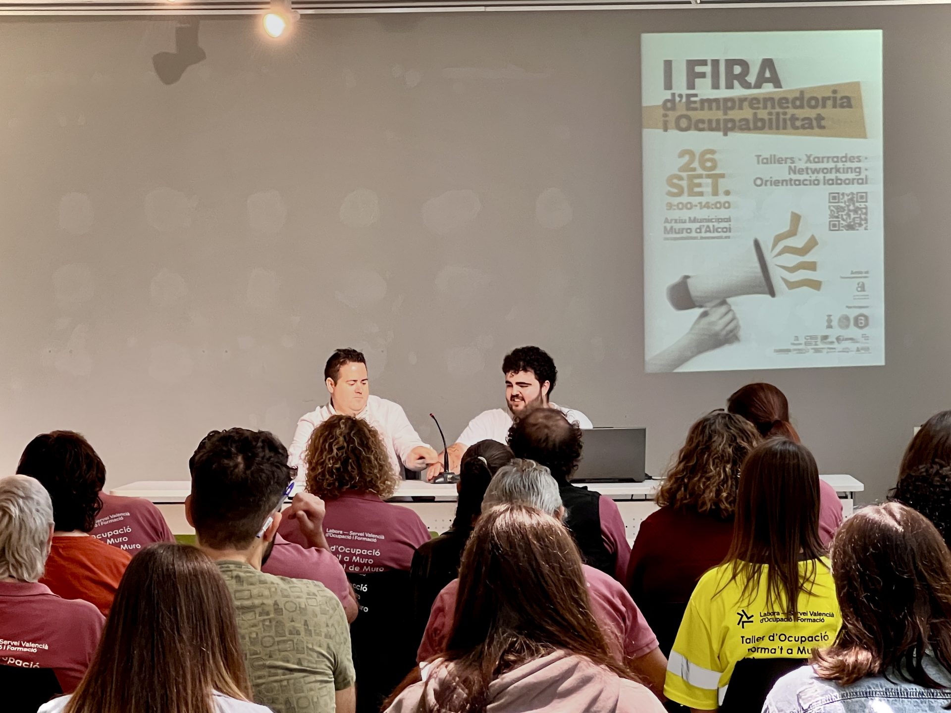 Gran acollida a la I Fira d’Emprenedoria i Ocupabilitat de Muro