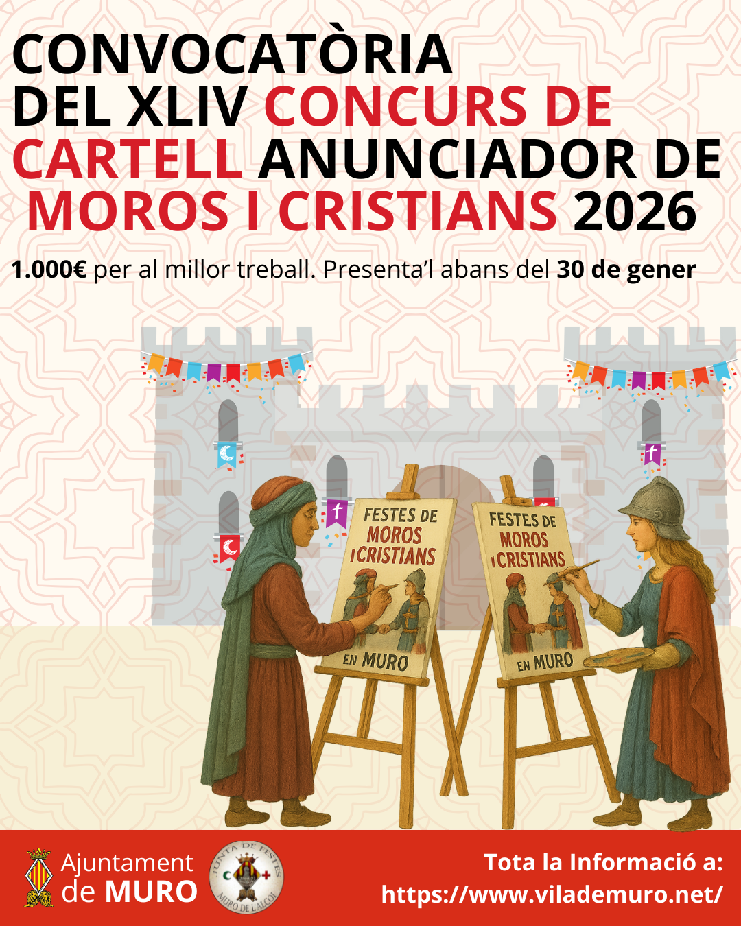 XLIV CONCURS DE CARTELL ANUNCIADOR DE MOROS I CRISTIANS
