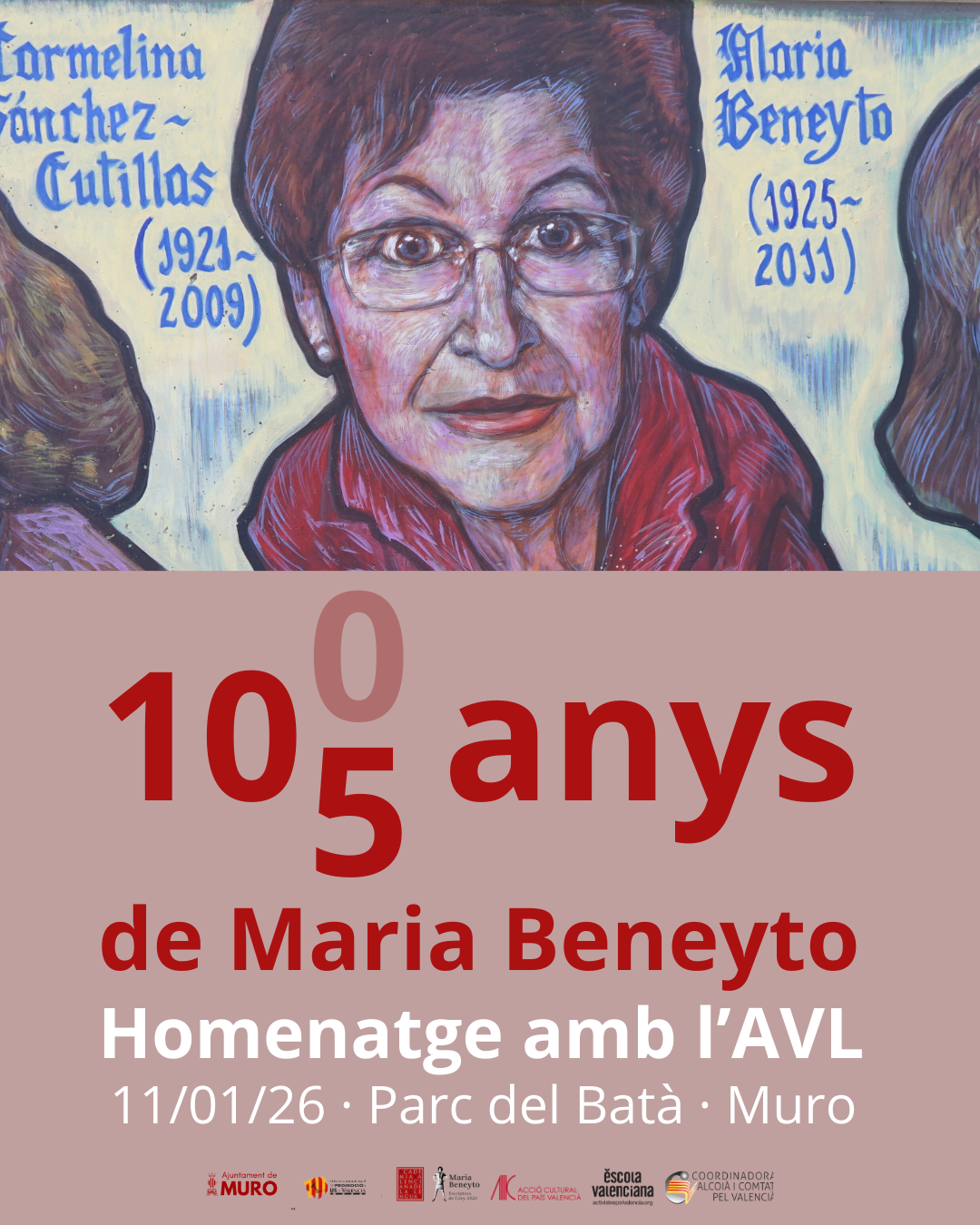 Jornada familiar per a conèixer els murals del Batà i a Maria Beneyto
