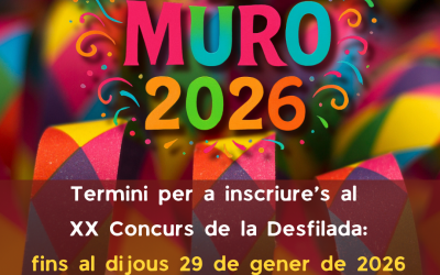 XX Concurs de la Desfilada dels Carnestoltes 2026