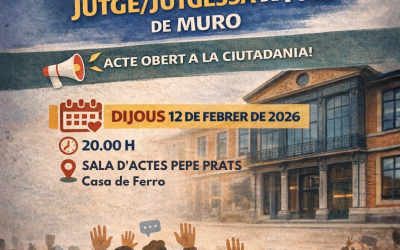 Consulta ciudadana para la elección del/de la Juez/Jueza de Paz de Muro