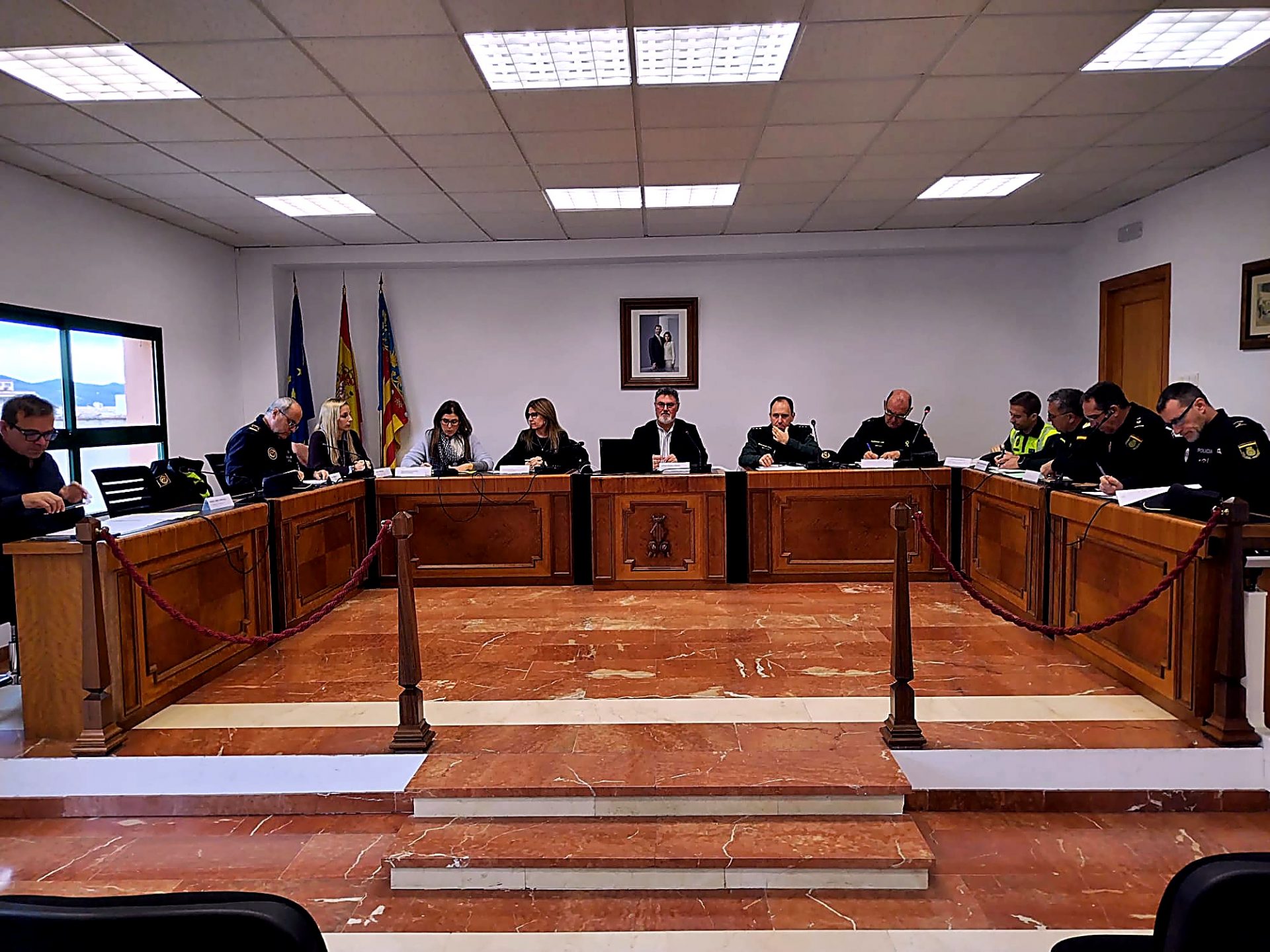 Dispositivo especial de seguridad para los Carnestoltes del 14 de febrero