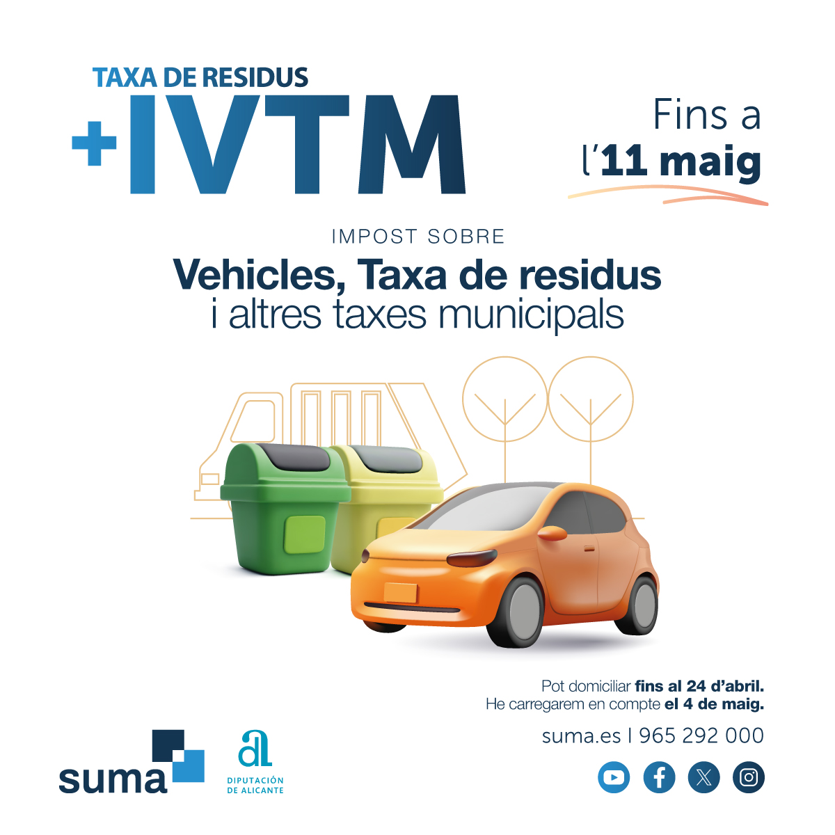 📢 Periodo voluntario de pago abierto con SUMA