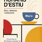 Horaris d’estiu dels bars, cafeteries i restaurants de Muro