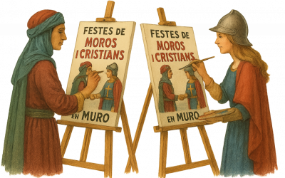 XLIV CONCURSO DE CARTEL ANUNCIADOR DE «MOROS I CRISTIANS»